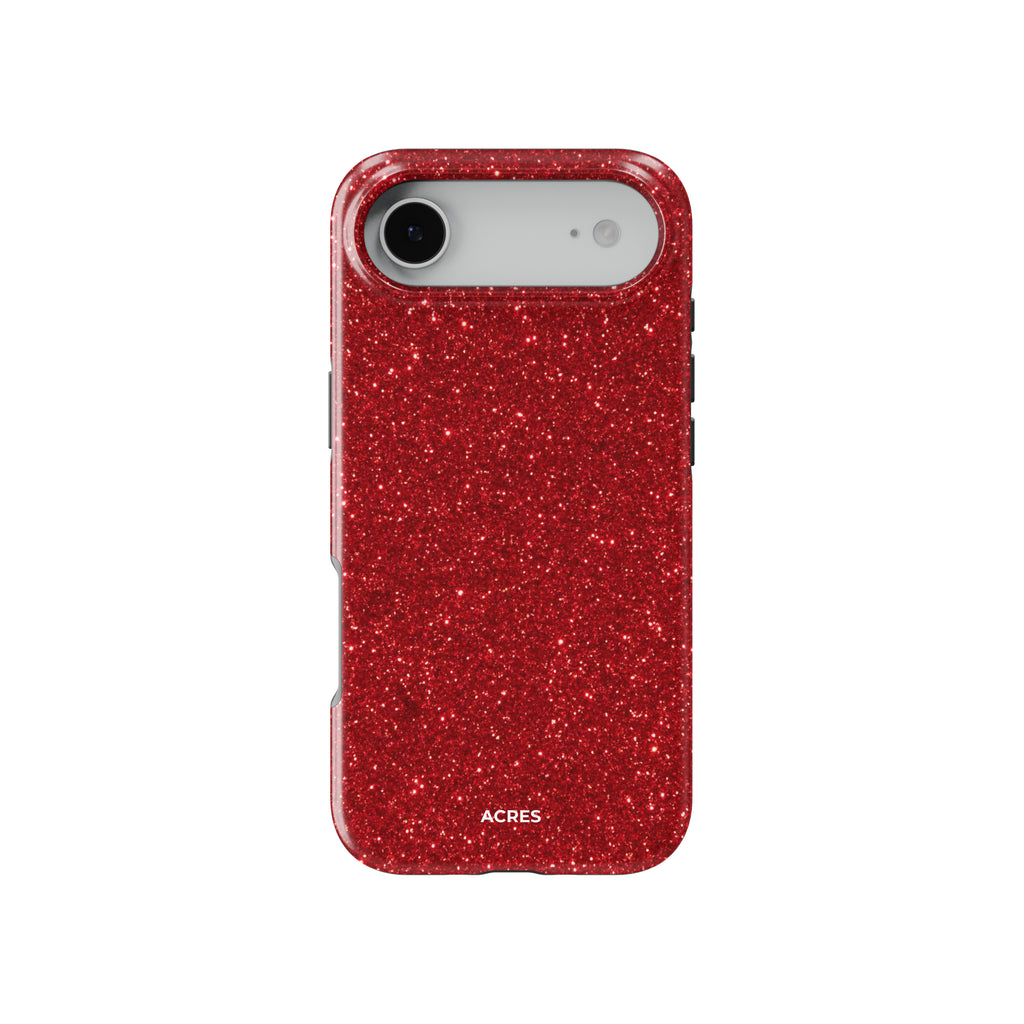 Red Glitters Baskılı Telefon Kılıfı