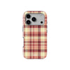 Vanilla&Red Checkers Baskılı Telefon Kılıfı