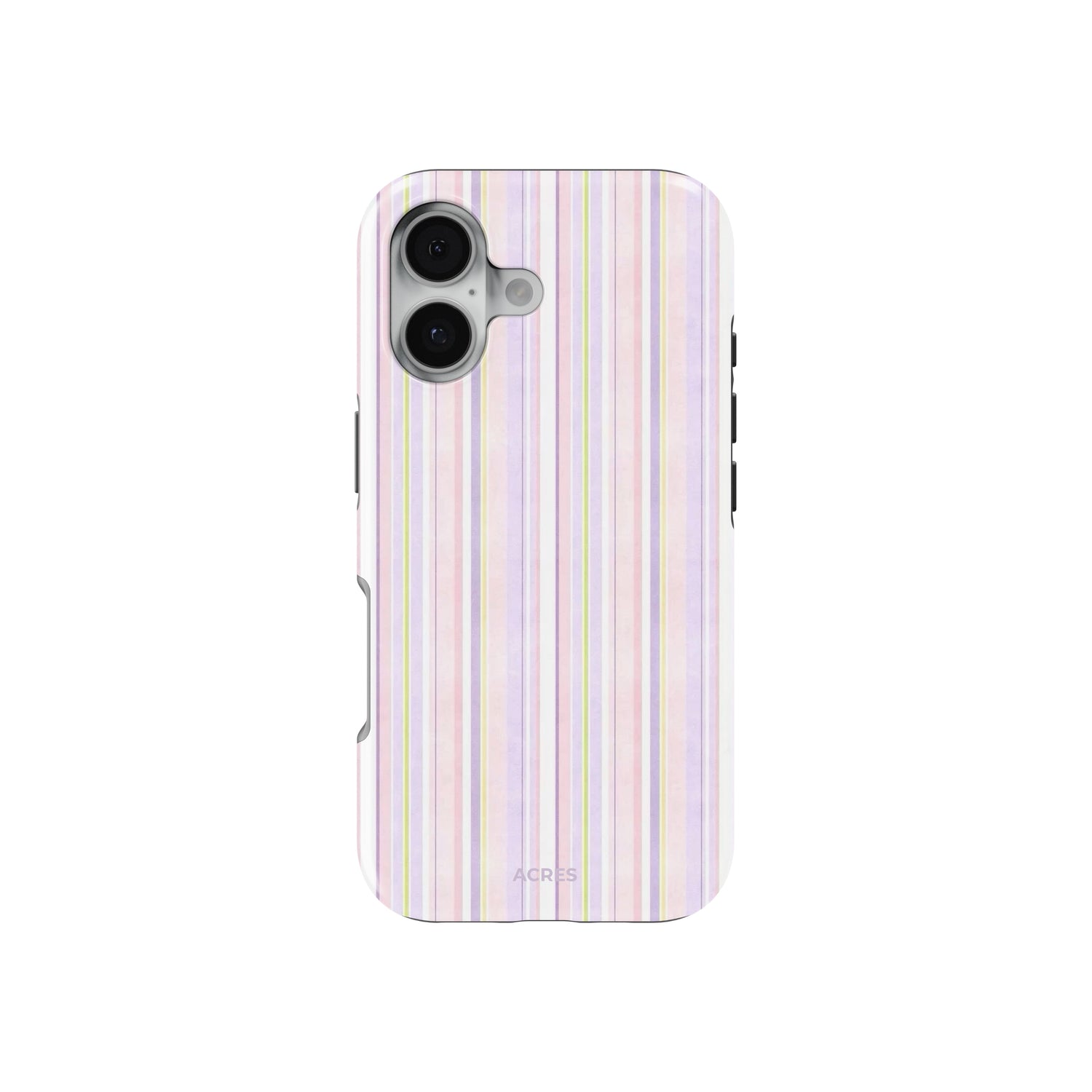 Soft Lilac Stripes Baskılı Telefon Kılıfı