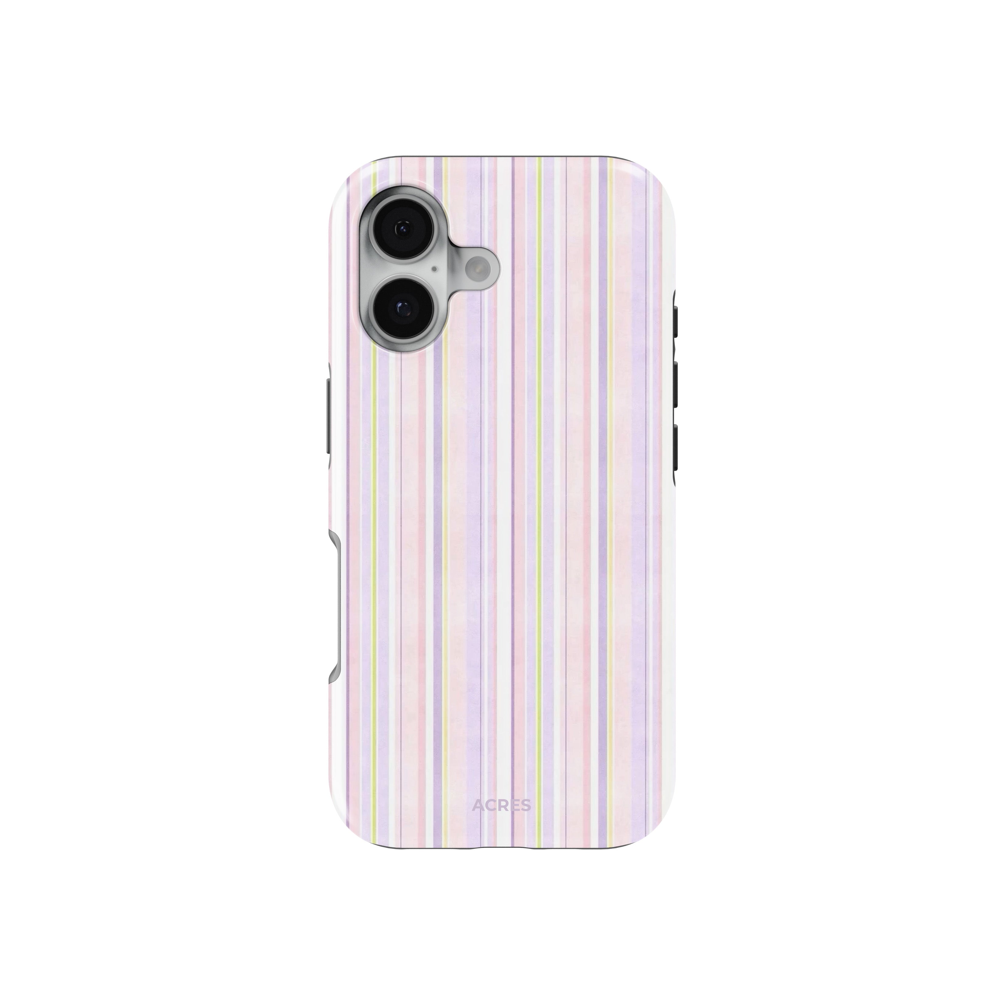 Soft Lilac Stripes Baskılı Telefon Kılıfı