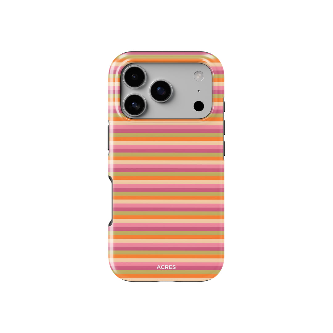 Spring Multi Stripes Baskılı Telefon Kılıfı
