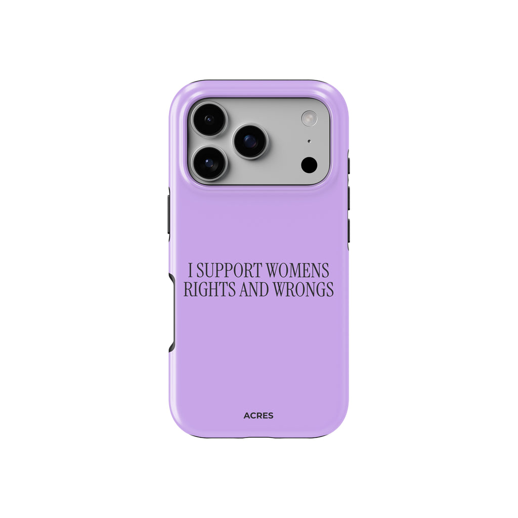 Rights Baskılı Telefon Kılıfı