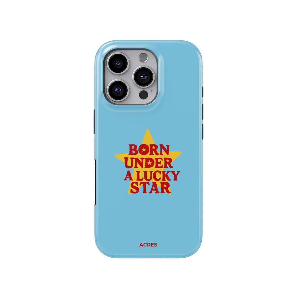 Under A Lucky Star Baskılı Telefon Kılıfı