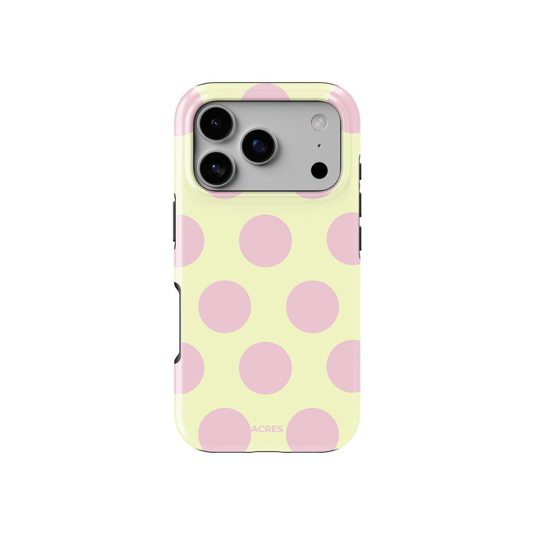 Strawberry Maxi Polka Baskılı Telefon Kılıfı
